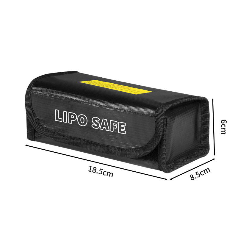 Bolsa segura LiPo cuadrada RC  - Fpv Drone Bag reseña y precio