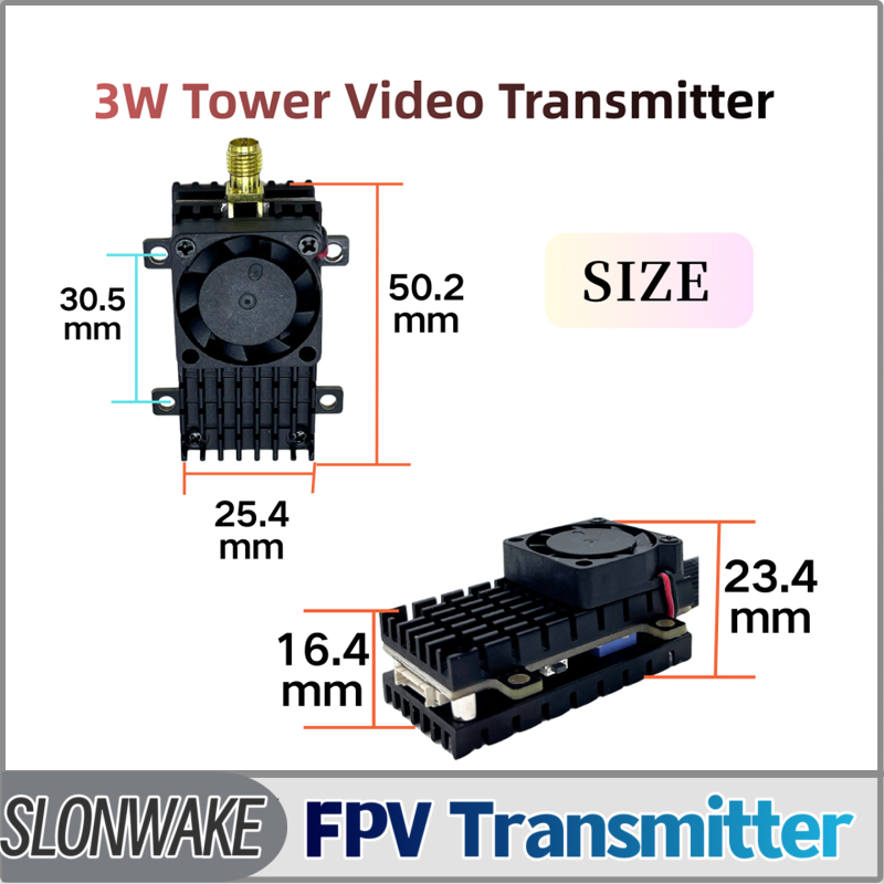 SLONWAKE 5,8G 3000mW simulació - Fpv Drone Receiver reseña y precio